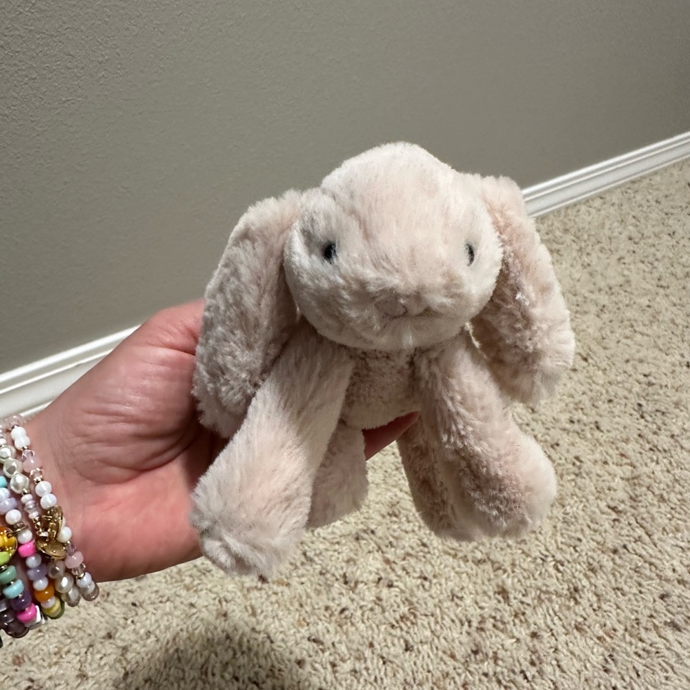 Rare retired Tiny smudge bunny jellycat